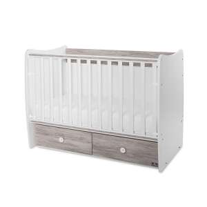 Lorelli Matrix kiságy 60x120 - White Artwood 2Box