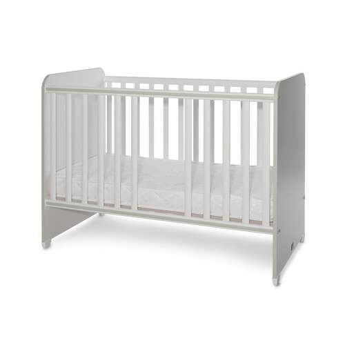 Lorelli Sweet Dream kiságy, fehér és szürke színben, 60x120 cm