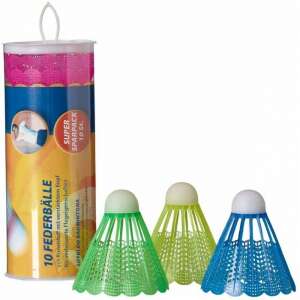 BEST SPORTING Set de badminton - 10 buc. colorate 103571869 - Rachete de badminton, mingi si echipamente