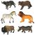 Állatkerti Állatfigurák Játszókészlet - 31 db 103572992