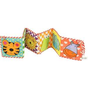 Dschungelfreunde Aktivitätsbuch, buntes weiches Buch mit Tiergesichtern für Babys - Bettwäsche