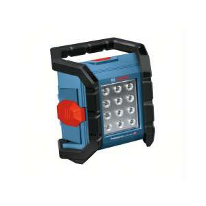 Lampa robocza akumulatorowa Bosch GLI 18V-1200 C, widok pod kątem - Lampa robocza