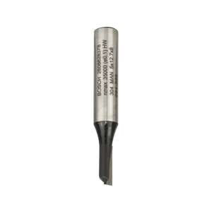 Freza standard pentru lemn, Ø 5mm, lungime de lucru 12,7mm (țeavă Ø 8mm, cu un singur tăiș) 103576024 - Bosch