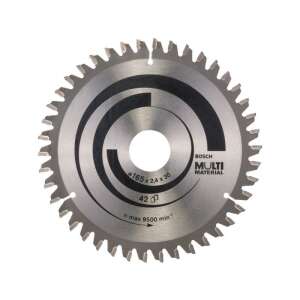 Discă de ferăstrău circular Bosch Multi Material, diametru 165 mm, 42 dinți, pentru tăierea lemnului, metalului, plasticului și altor materiale - Bosch Accesorii pentru fierăstrău electric