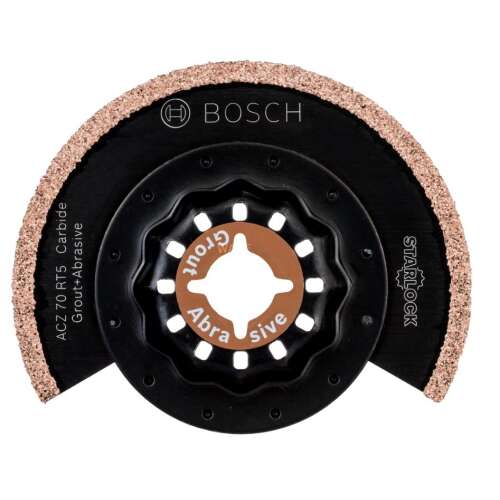 Bosch ACZ 70 RT5 karbid csiszoló- és fugázó fűrészlap, 70 mm átmérőjű, multifunkciós szerszámhoz