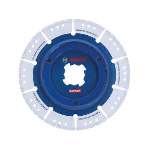 Bosch EXPERT X-LOCK 125mm Diamanttrennscheibe für Metall und Rohre - Bau & Renovierung