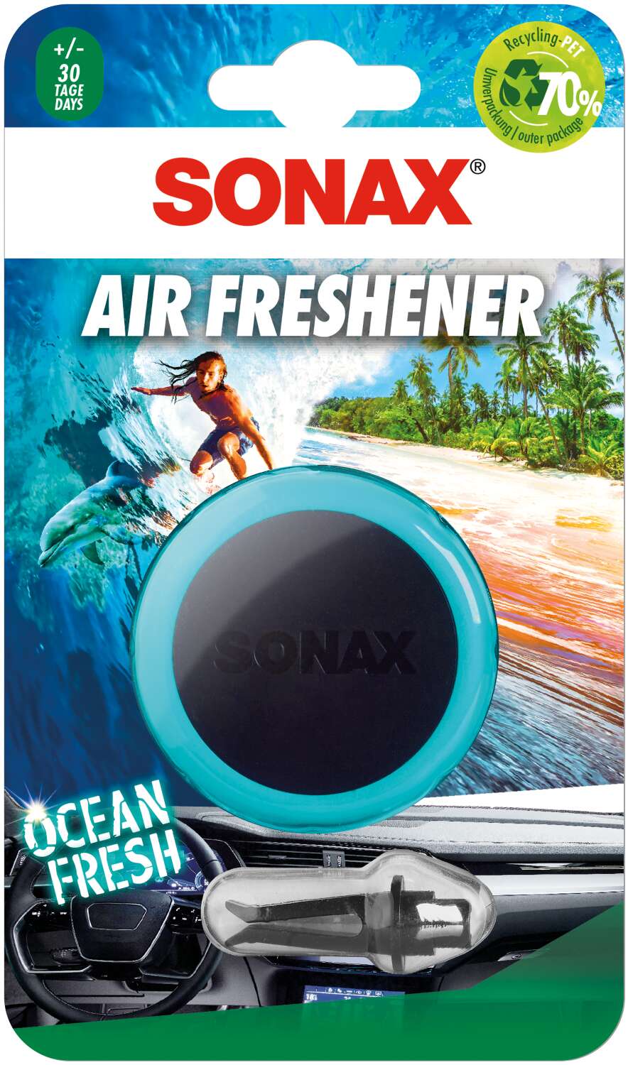 Sonax Air Freshener Ocean-Fresh 100Gr Illatosító