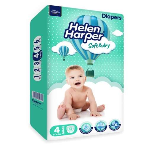 Helen Harper Panama Baby Nadrágpelenka 9-14kg Maxi 4 (62db) 47045171