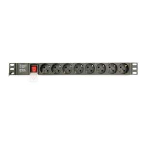 GEMBIRD Power distribution unit PDU 8 Schuko sockets 1U 16A 3 m cable 58169357 
