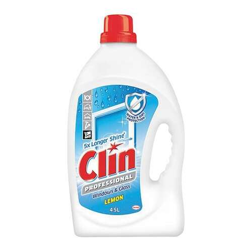 Clin 5x Longer Shine 4,5 l citrom illatú ablaktisztító utántöltő