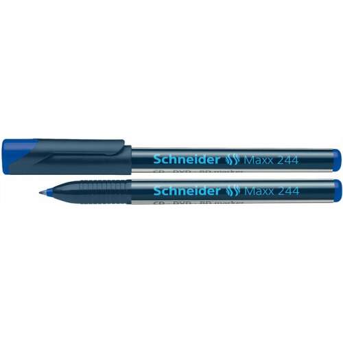 Schneider Maxx 244 0,7 mm kék alkoholos CD/DVD marker 64276189