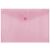 DONAU A4 patent pink document pouch 58239384