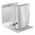Leitz "180 Active Style" 82 mm A4 PP ring binder, crystal white, open view