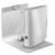 Leitz "180 Active Style" 82 mm A4 PP ring binder, crystal white, open view
