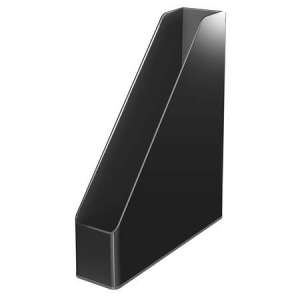 LEITZ "Duo" black magazine file, 73mm, for organizing magazines, brochures, and documents - Magazine file