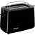 Severin AT 2287 toaster, black, front view