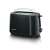 Severin AT 2287 toaster, black, front view