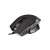 Rebeltec RED DRAGON 2400DPI wired optical gaming mouse, black, side view
