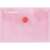 DONAU A7 plic document roz cu închidere cu clapetă