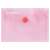 DONAU A7 plic document roz cu închidere cu clapetă
