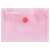 DONAU A7 plic document roz cu închidere cu clapetă
