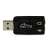 Media-Tech VIRTU 5.1 USB sound card, black, front view