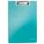 LEITZ A4 "Wow" Clipboard, Ice Blue, with geometric pattern