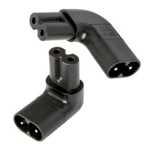 AudioQuest IEC90C7 - 90 Fokos C7/C8 Tápcsatlakozó Adapter 122831580 - Audioquest