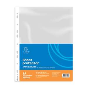 Bluering A4 sheet protector, 120 micron, glossy clear, 11 holes, 25 pieces - BlueRing