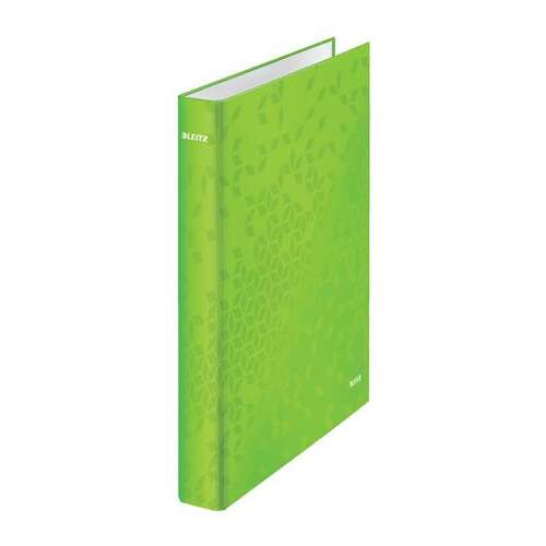 LEITZ "Wow" A4 Maxi 40 mm D-ring binder, green