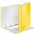 Leitz Wow A4 Maxi Yellow Ring Binder open view