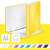 LEITZ Wow A4 Maxi 40 mm D-ring binder, yellow, with color options