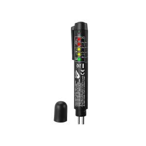 Brake fluid tester, DOT 3/4/5, LED indicator, black, 15x2 cm - Car electronic