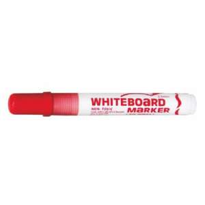 FLEXOFFICE "WB02" 2,5 mm marker conic roșu pentru tablă de 2,5 mm 58240138 Markere whiteboard