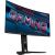 Gigabyte MO34WQC 34-inch curved monitor angled view
