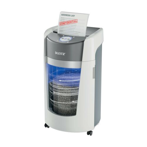 Leitz IQ OptiMax Office P5 iratmegsemmisítő 148370214 - Iratmegsemmisítő
