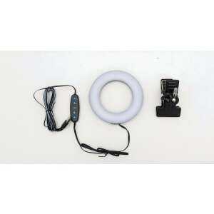 Cyezcor LED Körfény Készlet. Tartalmaz körfényt, USB vezérlőt és csíptetős rögzítőt videokonferenciákhoz és streaminghez. - Okoslámpa