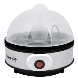 Hausberg HB2215 Elektromos tojásfőző, 7 tojás kapacitás, rozsdamentes acél, időzítővel - Tojásfőző