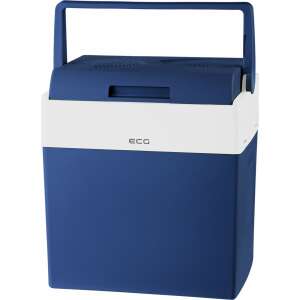 Autóhűtő fűtő-hűtő funkcióval ECG AC 3032 HC Dual Navy- 28 L- 12V- 230V- ECO mód- kék/fehér