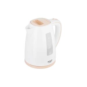 Adler AD 1264 1.7L fehér és mogyoró elektromos vízforraló - Adler