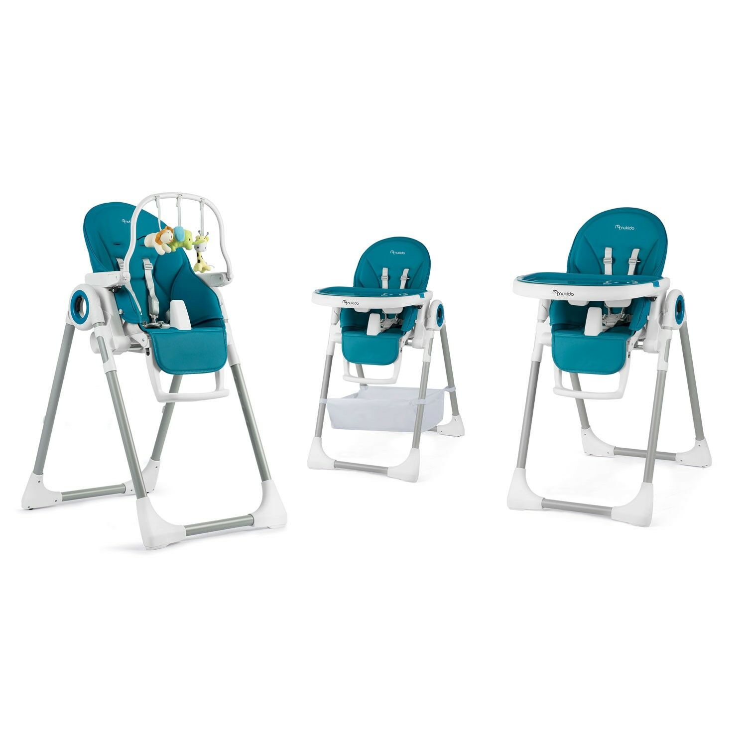 Nukido Belo 3in1 átalakítható Etetőszék játékokkal és tárolóval -...