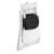 Ricokids NUCO black high chair folded, white frame