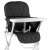 Ricokids NUCO black high chair, white frame