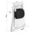 Ricokids Nuco folded high chair dimensions, black seat, white frame