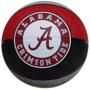 Alabama Crimson Tide Basketball, size 7, red, black, white, official NCAA size - Basketball Equipment