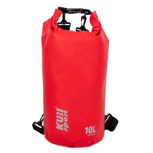 Kuzi Sport 10L piros vízálló csónaktáska