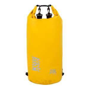 Kuuji 20L sárga vízálló száraz táska, ideális kajakozáshoz, csónakázáshoz, kempingezéshez és egyéb szabadtéri tevékenységekhez - Vízálló táska