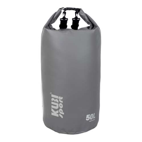 KUBI Sport 50L Vízálló Száraz Táska, Szürke