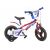 Dino Bikes R1 12-Zoll rotes Kinderfahrrad, Nahansicht, Stützräder