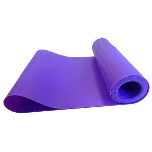 Purple resistance band, 0.65 mm thick, 120 x 15 cm, for exercise and fitness - Resistance band & exercise band